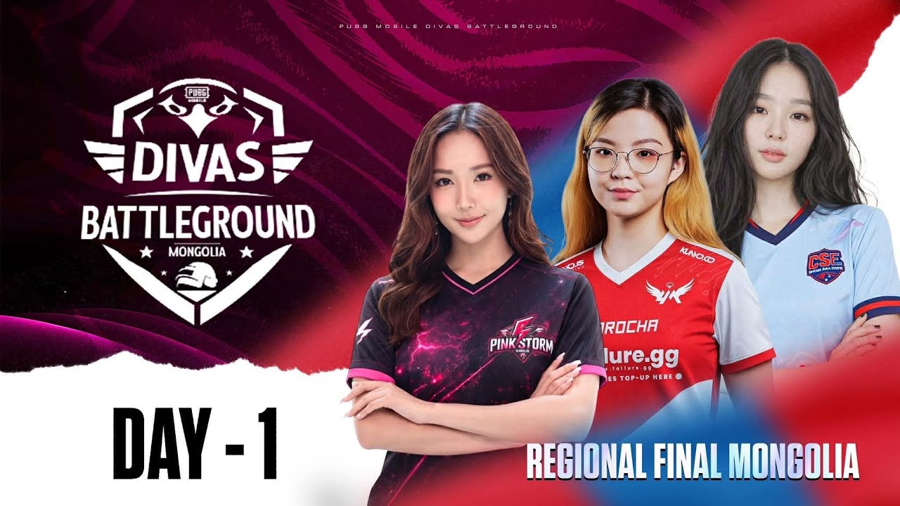 [MN] PUBG MOBILE DIVAS BATTLEGROUND S1 | Regional Finals : 🇲🇳MONGOLIA | DAY - 1