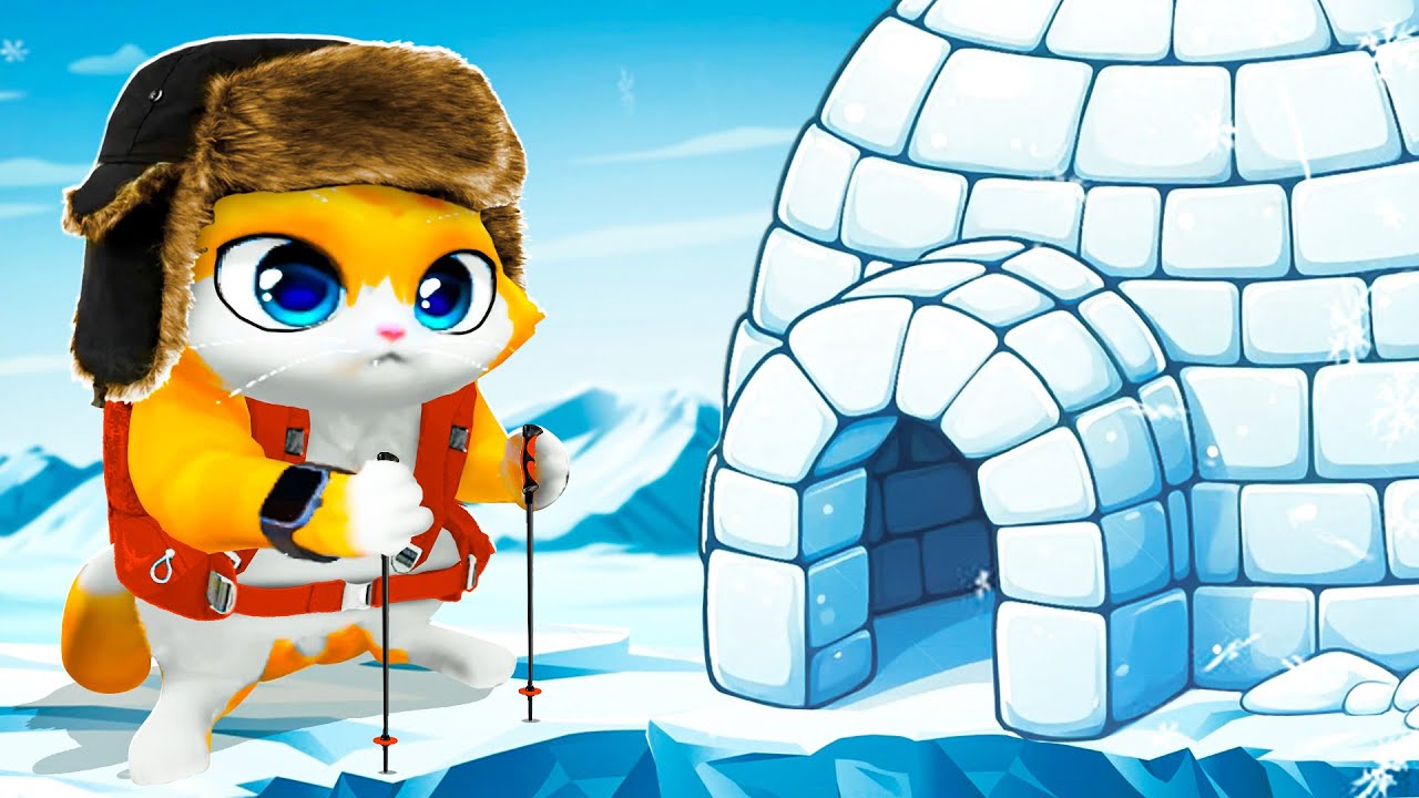 Building SECRET ARCTIC Base - I Am Cat VR