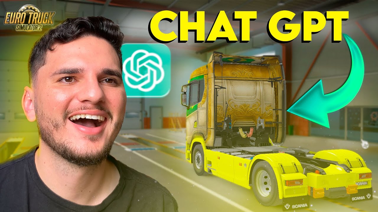 👉 Incrível! Criando SKINS para o ETS2 com ChatGPT (Fácil e Rápido!)