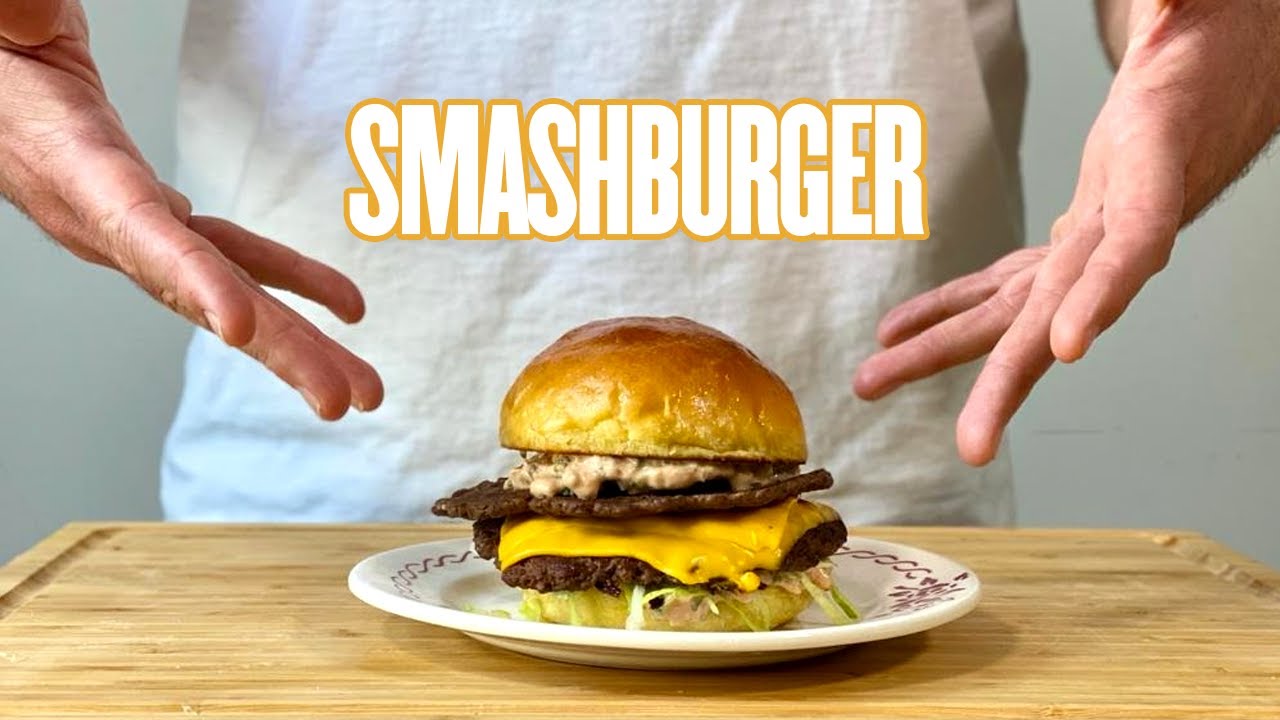 LA MEILLEURE RECETTE DE BURGER (TUTO SMASH BURGER de A à Z) 🔥🍔