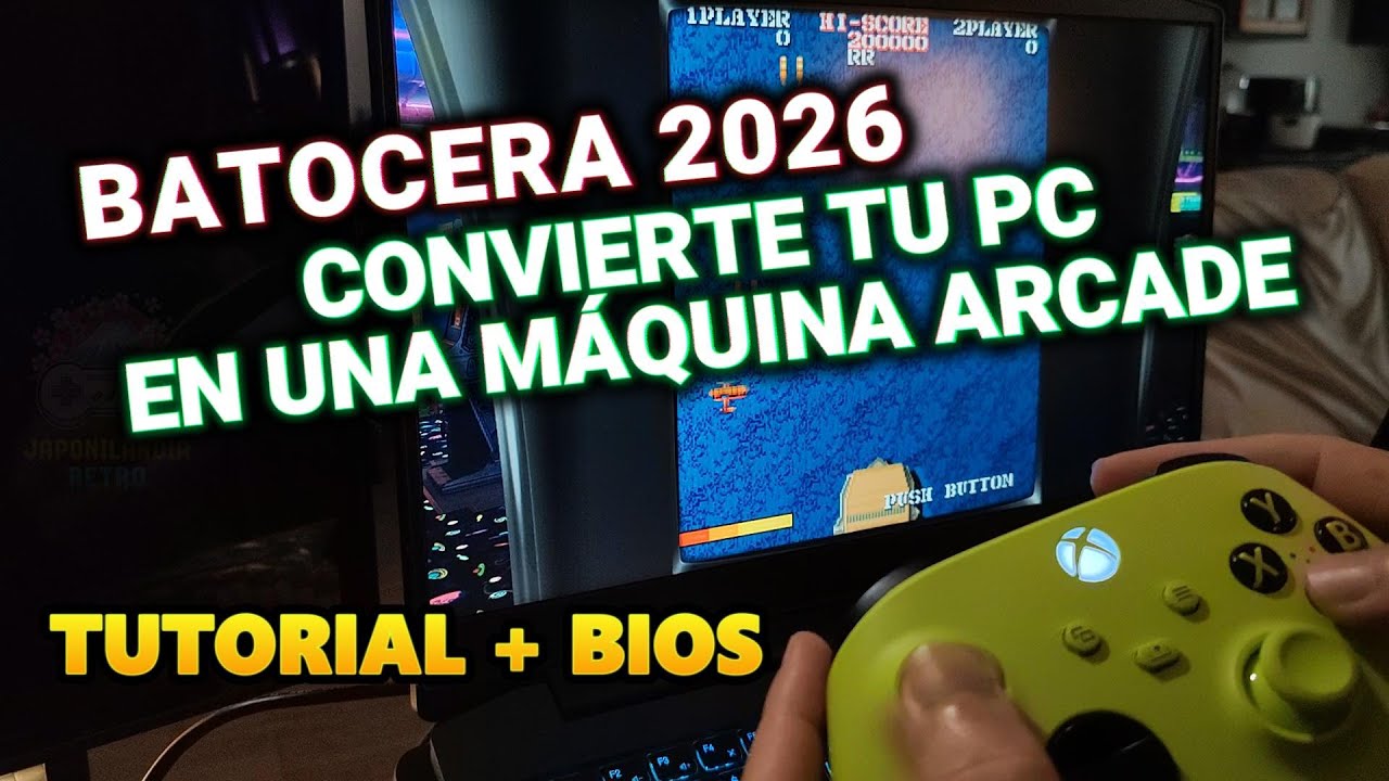 Convierte tu PC en una Máquina Retro: Tutorial BATOCERA paso a paso