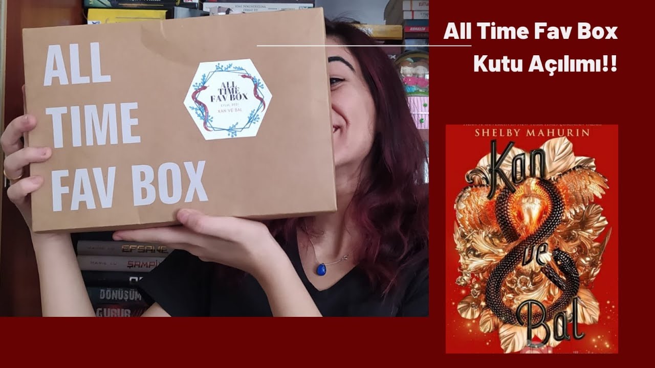 All Time Fav Box Kutu Açılımı!! (Kan ve Bal) #kutuaçılımı #kitap #alltimefavbox #yabancıyayınları