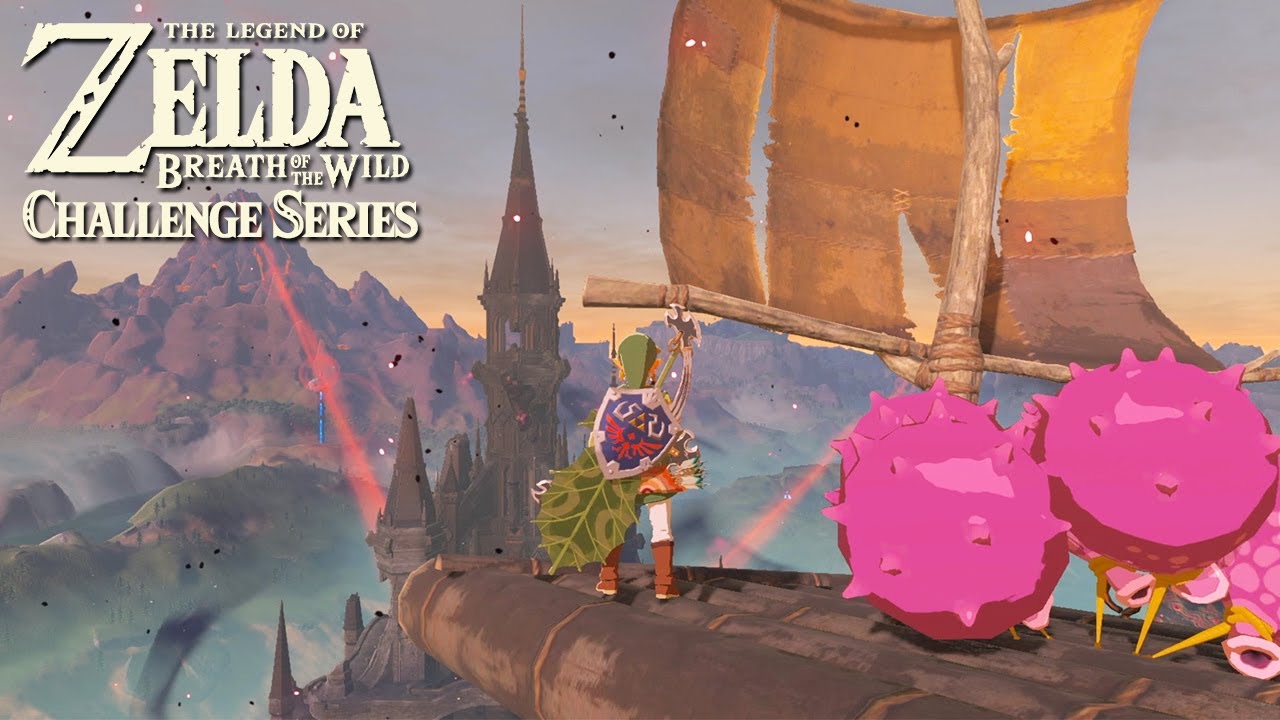 THE HYRULE CASTLE RAFT JUMP: Breath of the Wild Challenge Series