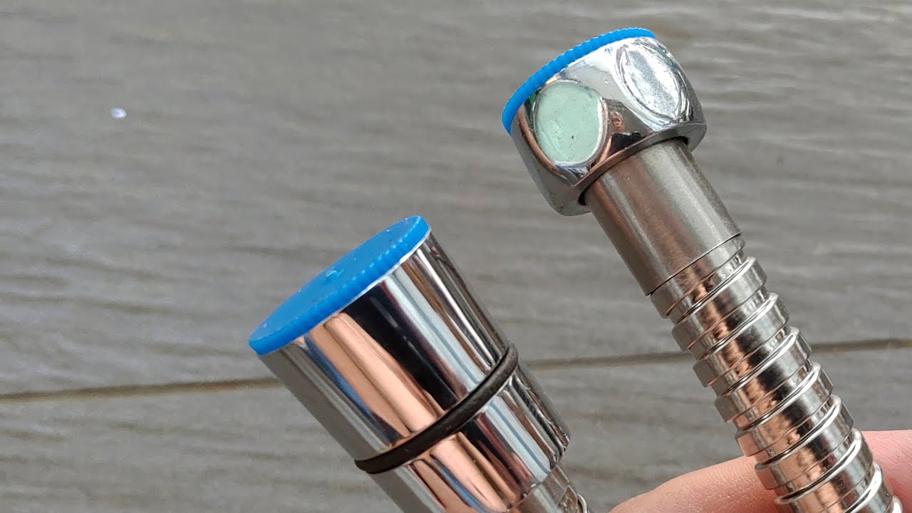 Fixing a Bidet hose water leak