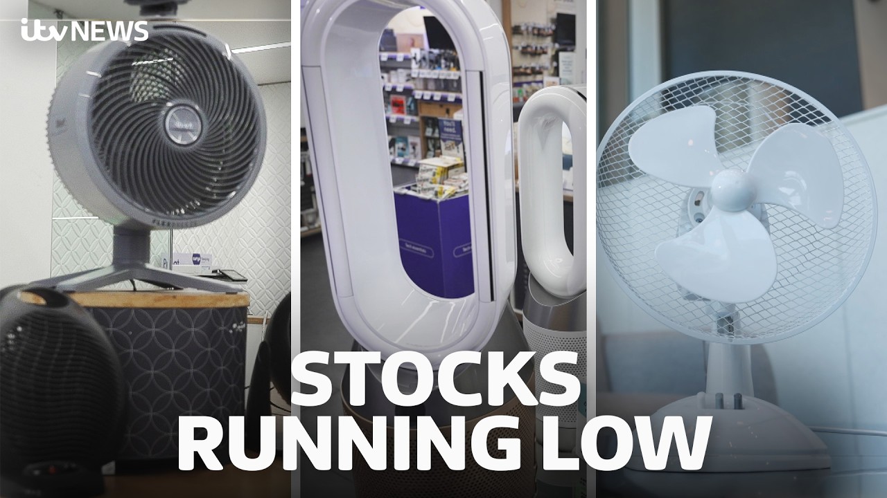 Warnings of fan and air conditioning shortages because of scorching July heatwave