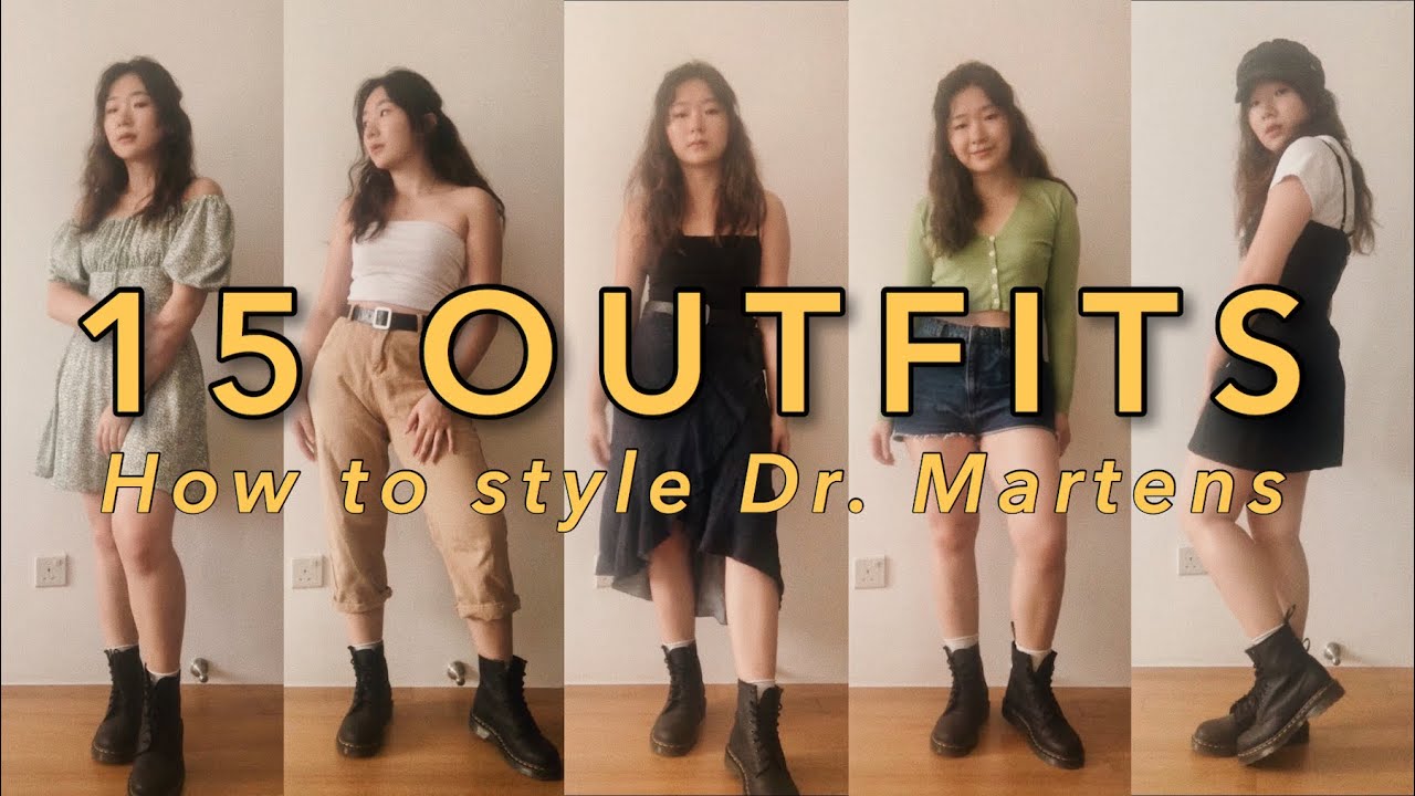 How to Style Dr. Martens 1460 | 15 Outfit Ideas