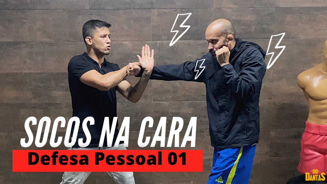 Socos na cara - Como se defender na RUA. Defesa pessoal 01 #MMA