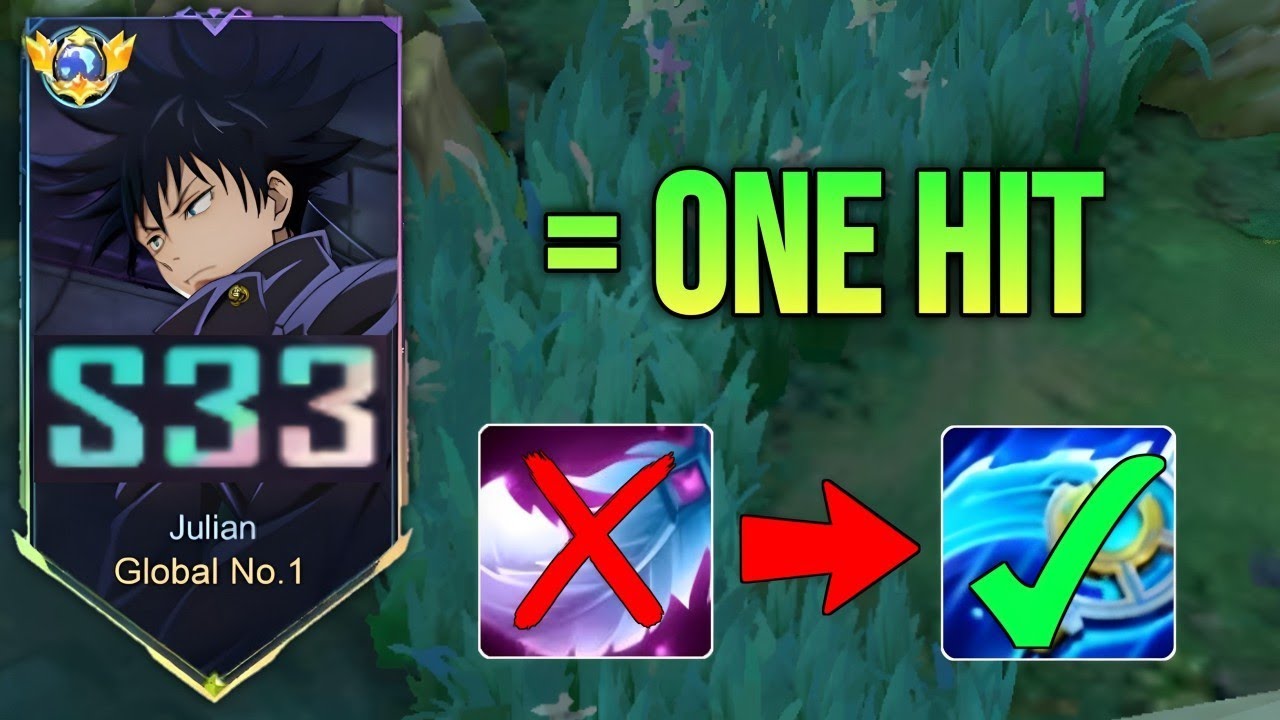 JULIAN NEW ONE HIT DAMAGE BUILD 2024(you must try!) | TOP 1 GLOBAL JULIAN - MOBILE LEGENDS BANG BANG