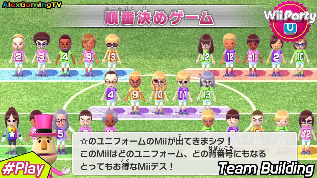 Wii Party U -Team Building (Master CPU, Jp Sub) Player Jinna