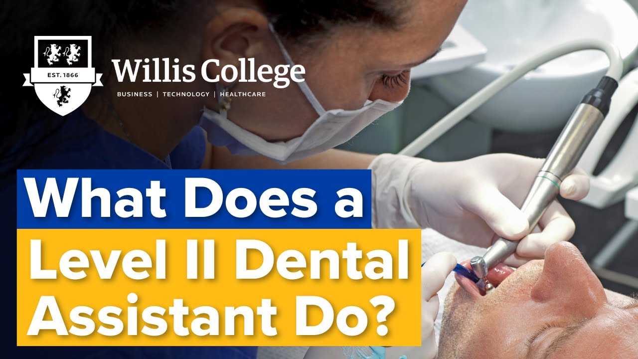 What Does a Level II Dental Assistant Do? | Willis College