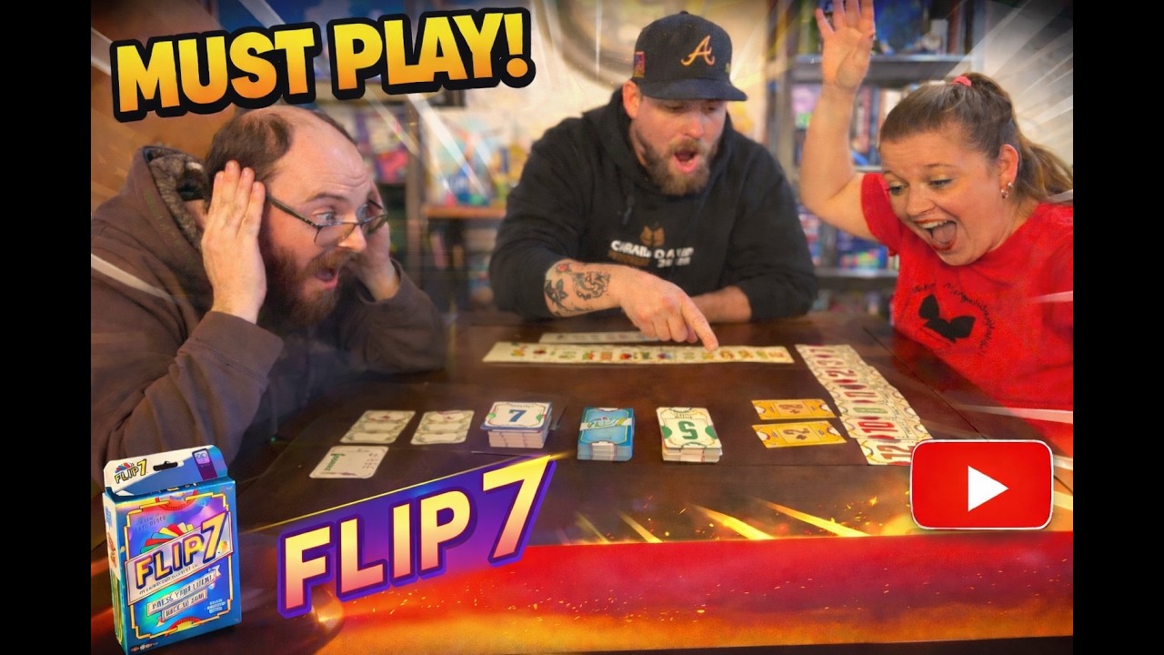 Flip 7 Got HEATED 🔥 | 3 Players, Big Risks & Brutal Busts!