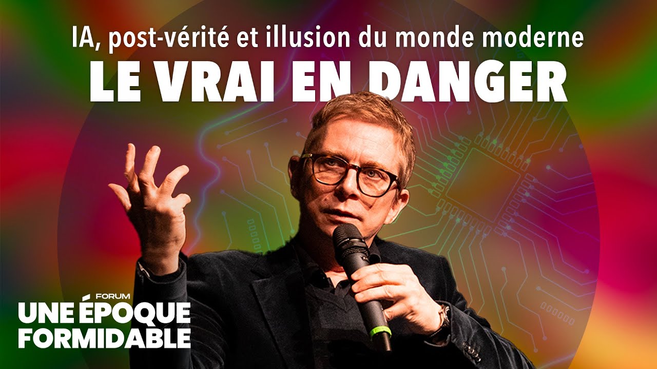 Nouvelles technologies, IA : Le réel est-il en danger ? (Gérald Bronner, Sociologue) | UEF 2025