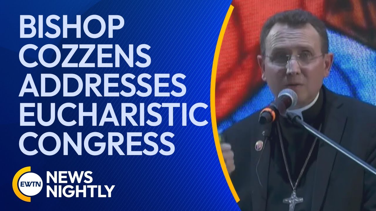 Bishop Cozzens Addresses the International Eucharistic Congress in Ecuador | EWTN News Nightly