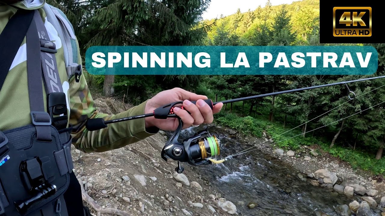🧸Am dat de URS in PADURE 🎣 SPINNING cu peripetii pe RAU de MUNTE. PASTRAVUL foarte ENERGIC si activ