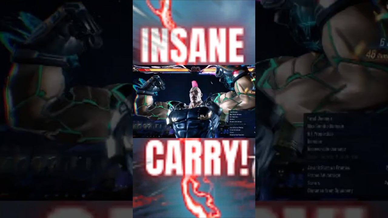 Jack-8 Season 2 Wall Carry is CRAZY! - Tekken 8 #tekken8 #jack8