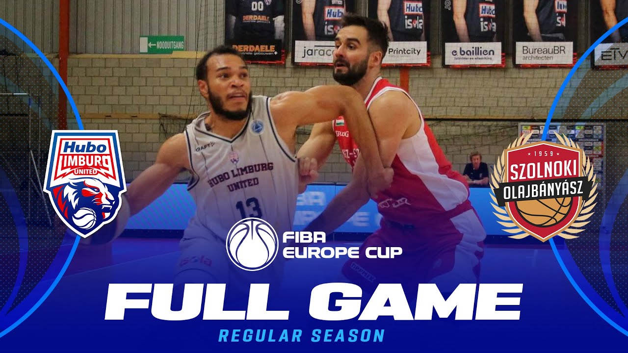 Hubo Limburg United v NHSZ-Szolnoki Olajbanyasz | Full Basketball Game | FIBA Europe Cup 2024-25