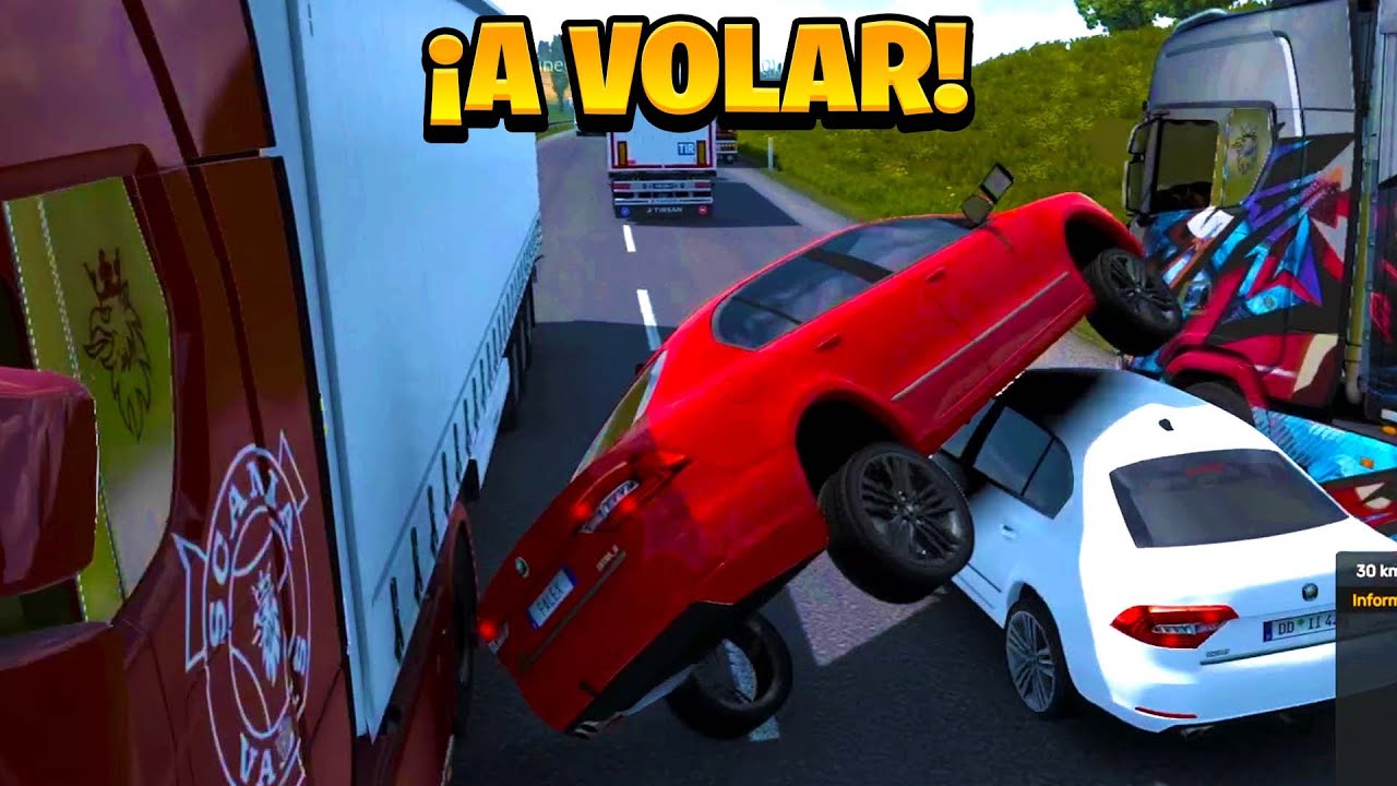 ¡ME MANDAN A VOLAR EN LA RUTA DE LOS NOOBS! | Euro Truck Simulator 2