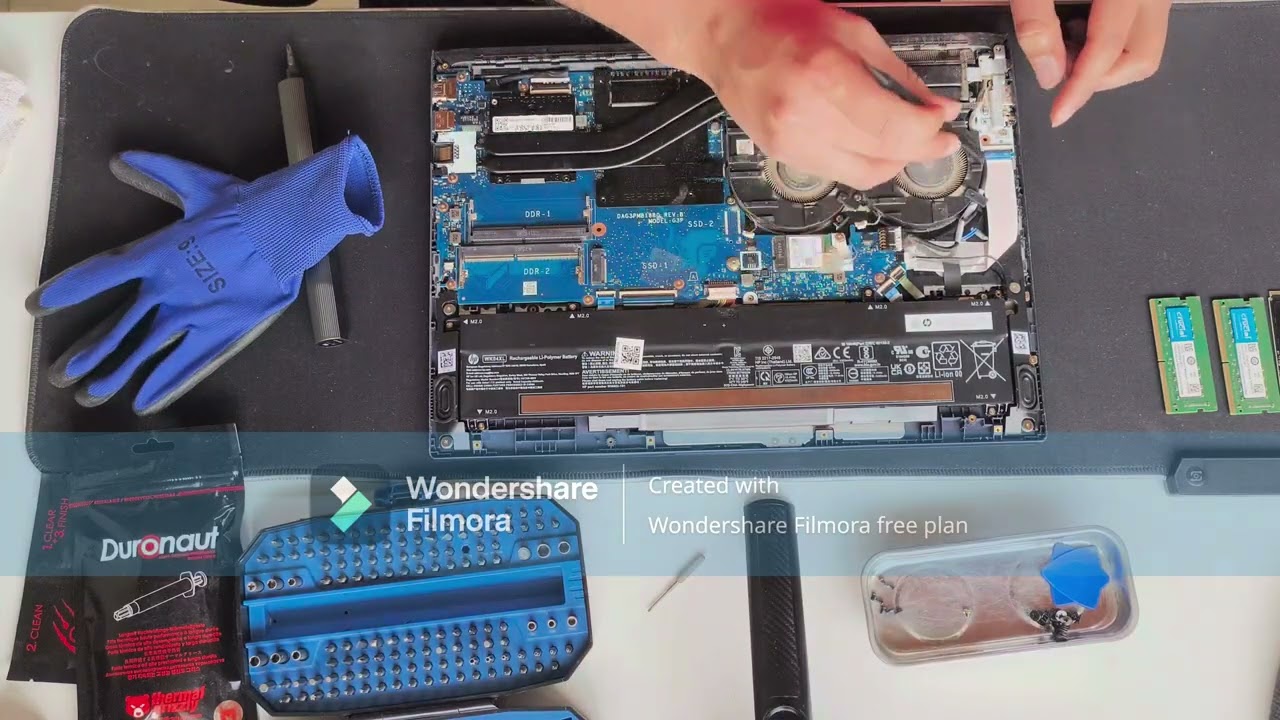 Hp Victus 15 fa0033dx Cambio pasta termica