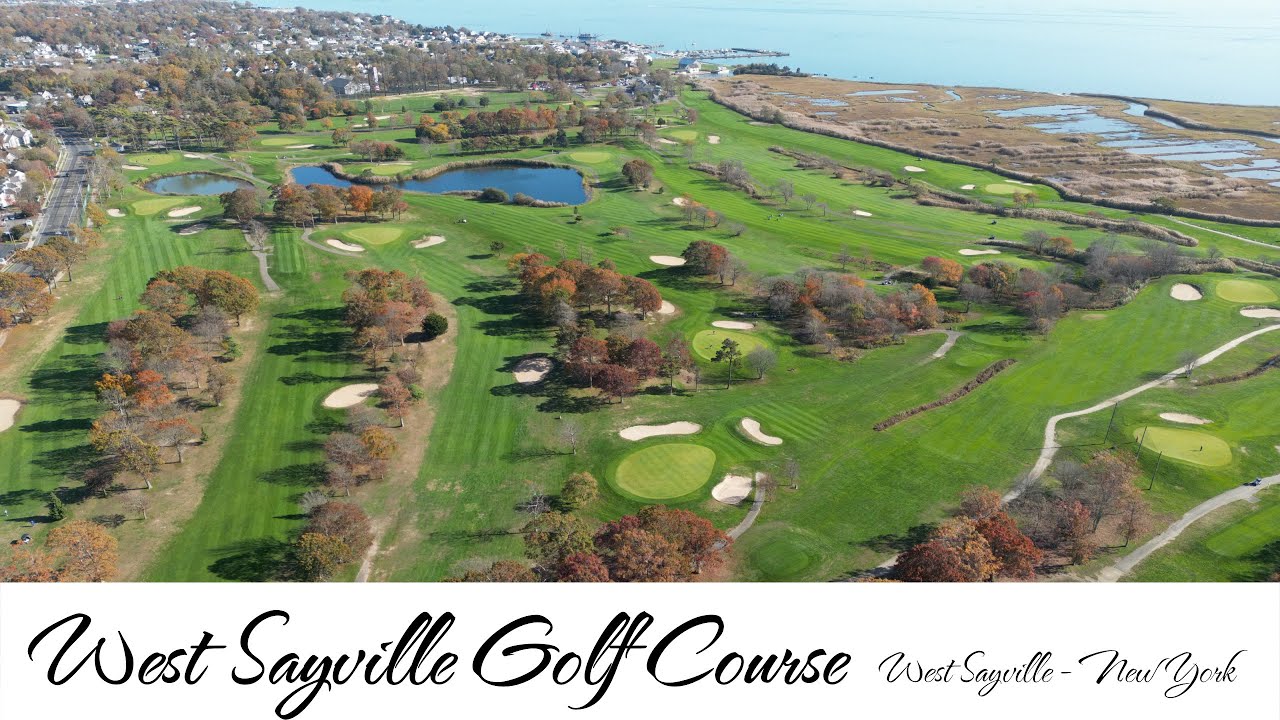 West Sayville Golf Course - Drone Video
