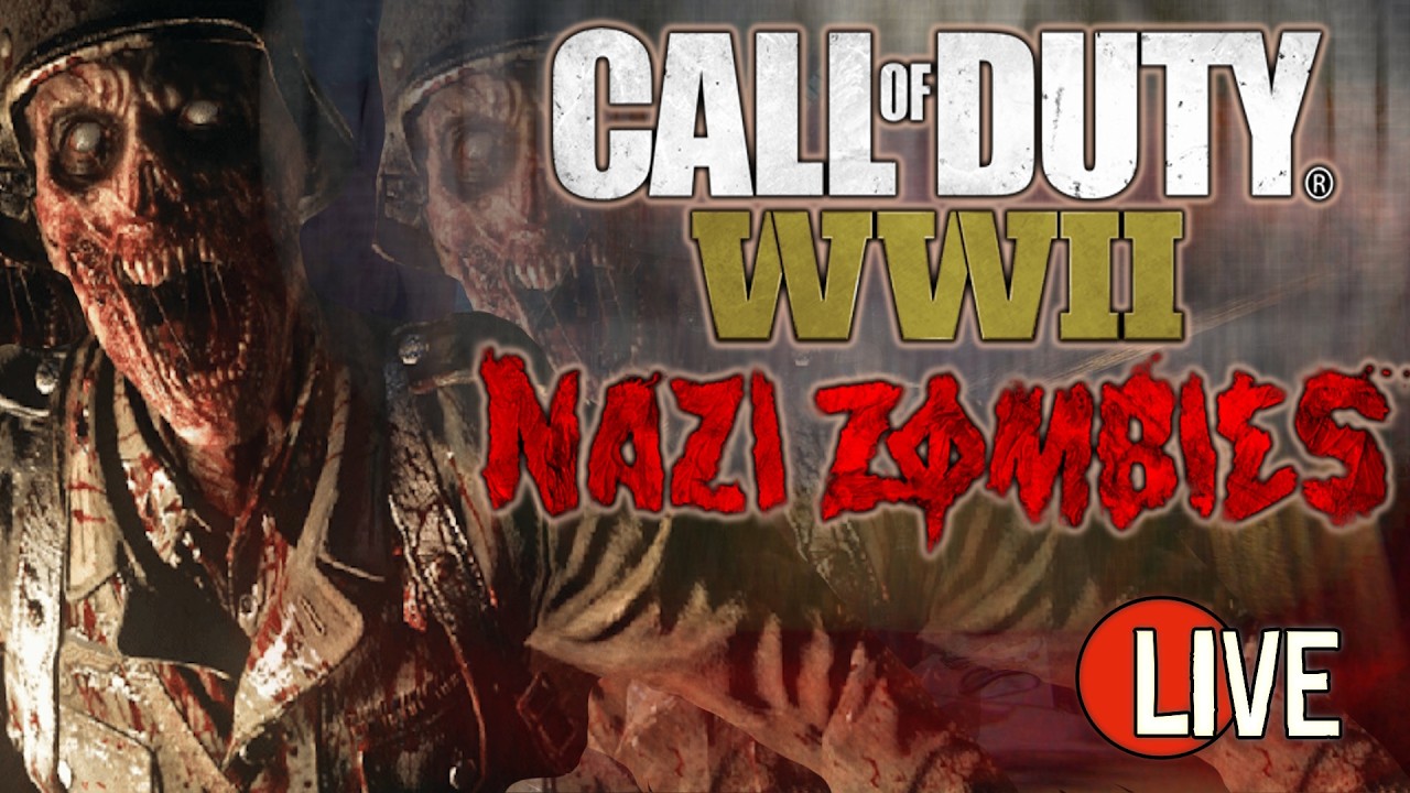 🔴 Call Of Duty WW2: Zombies livestream suomi