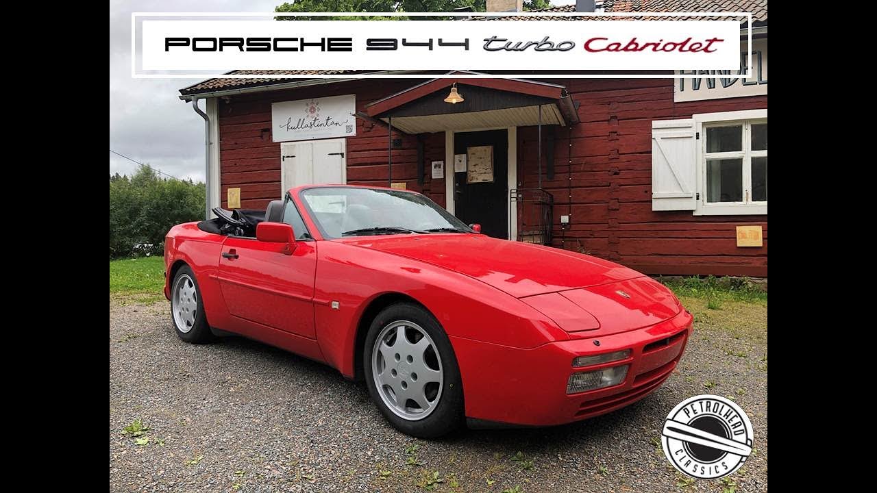 1991 Porsche 944 Turbo Cabriolet - One of The Rarest and Most Original from The Transaxle Era
