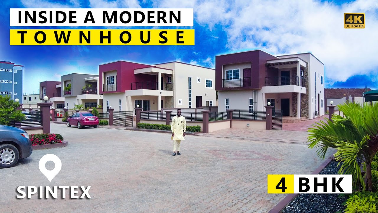 Inside an Appealing Brand New Townhouse Complex in Spintex with Swimming Pool • House Tour 32