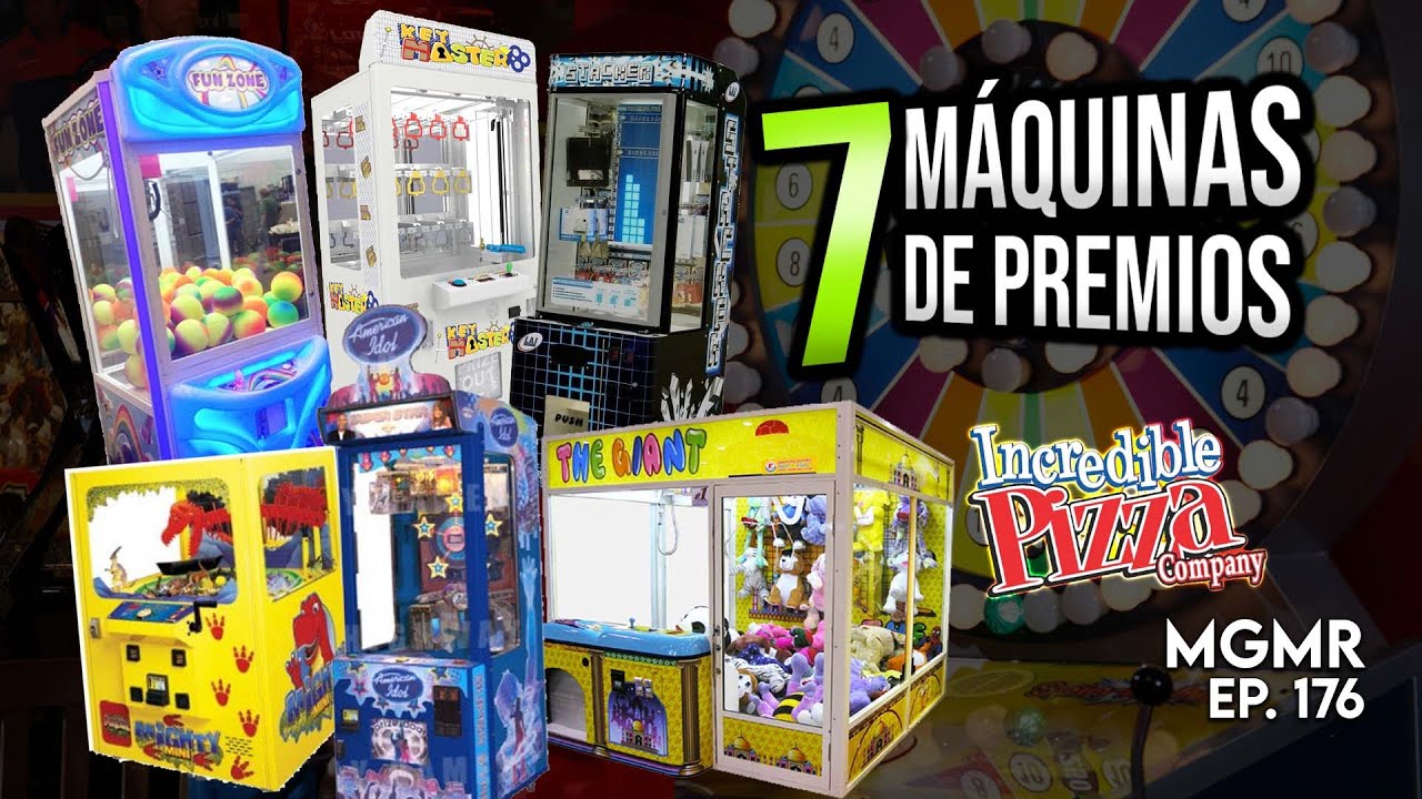 Todas las Máquinas de Premios en Incredible Pizza - MiniGames en el Mundo Real Ep. 176