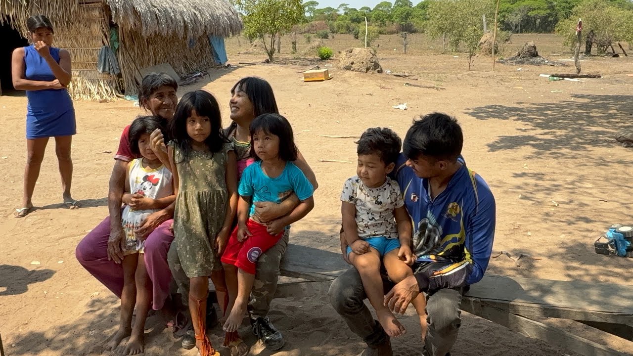 VIAGEM PARA A ILHA DO BANANAL VISITANDO FAMÍLIARES NA ALDEIA INDÍGENA 