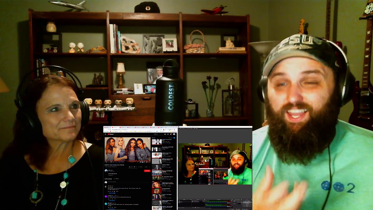 Little Mix!  The Bushy Beard REACTS to Good Enough Studio and Live!