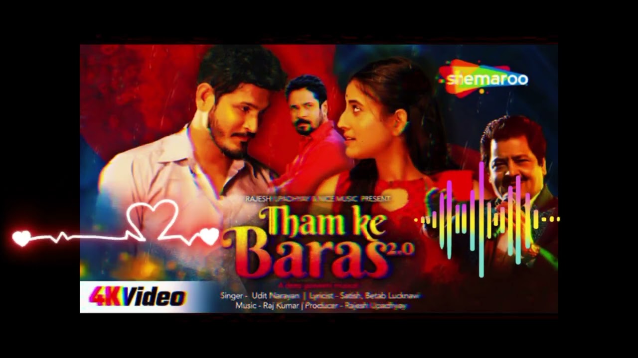 Tham m ke baras Hindi song,❤️❤️❤️