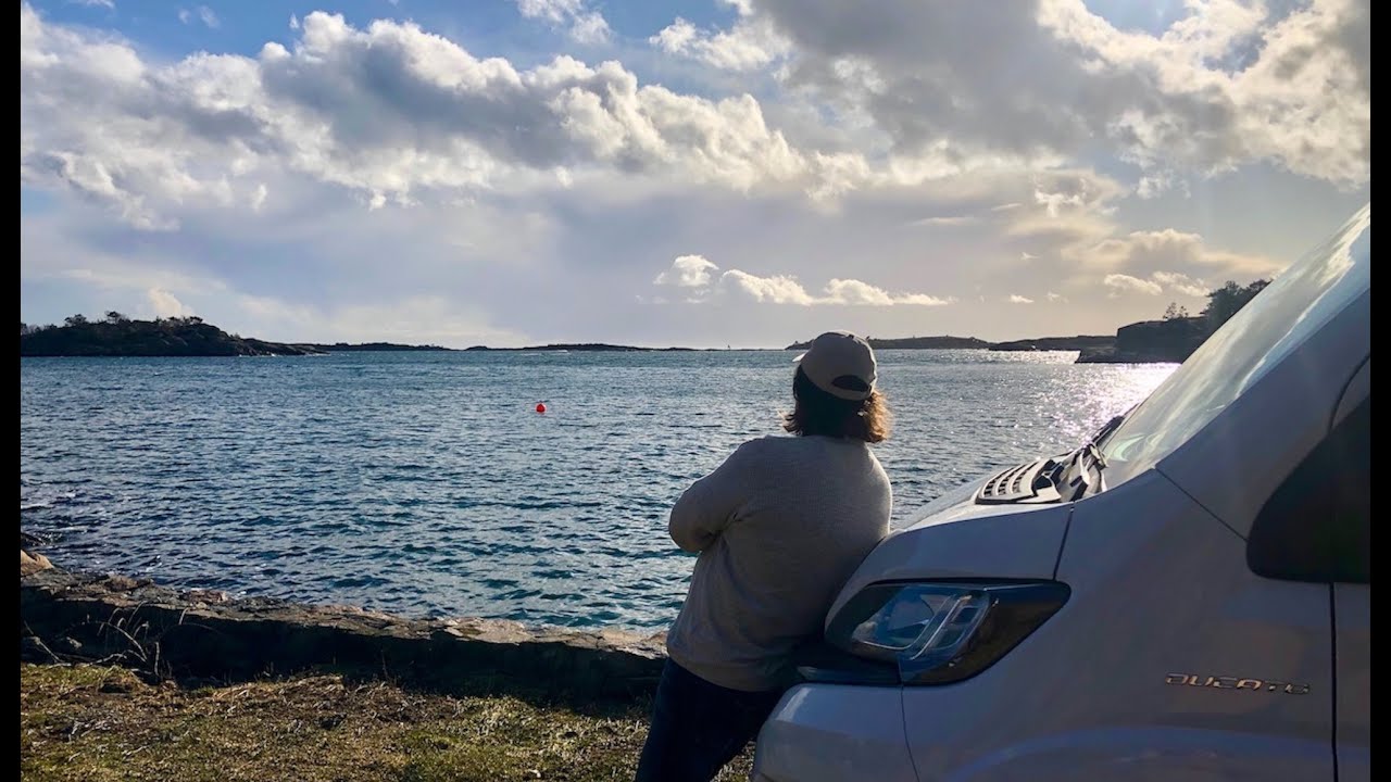 Vintertur og fricamping med bobil til S&oslash;rlandet