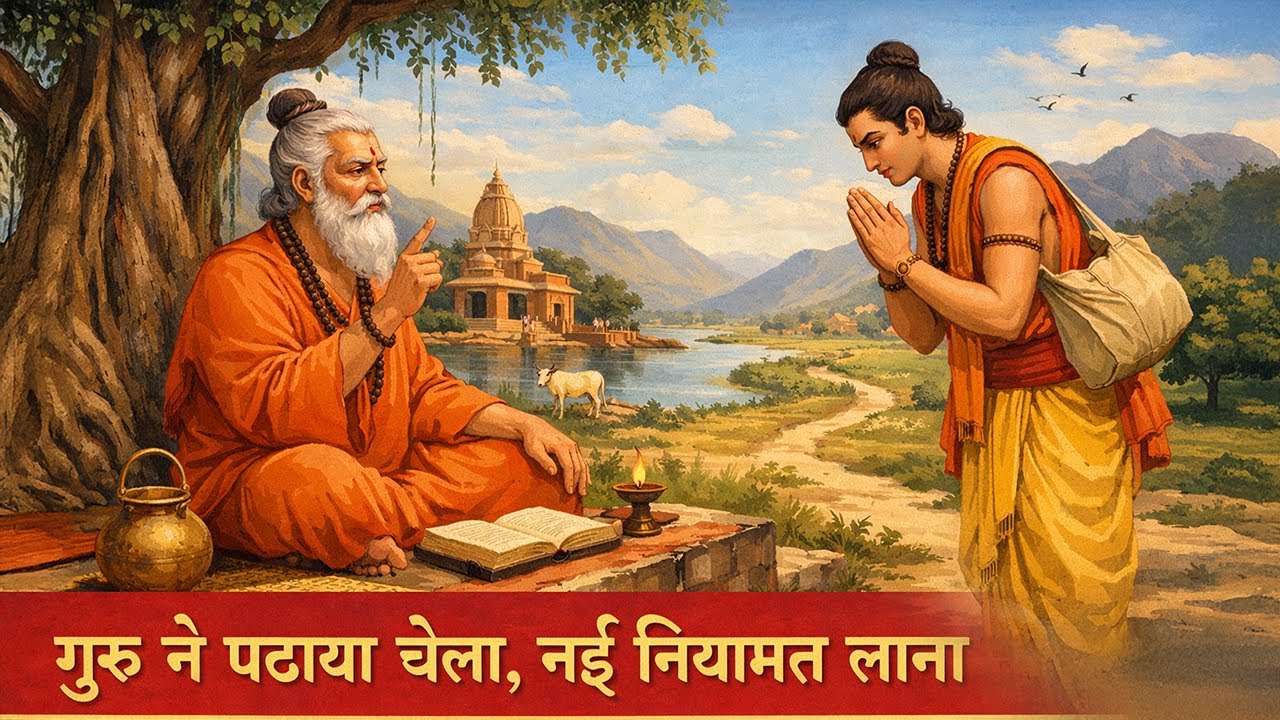 गुरु ने पठाया चेला नई नियामत लाना | Kabir Bhajan | Kabir Ke Dohe | कबीर भजन | Kabir