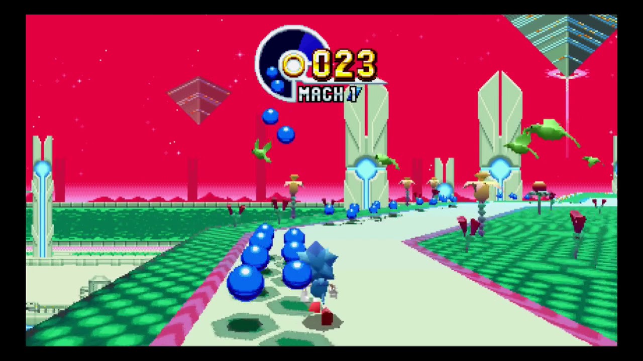 Sonic Mania: Sonic Playthrough Part 2 Chemical Plant Zone