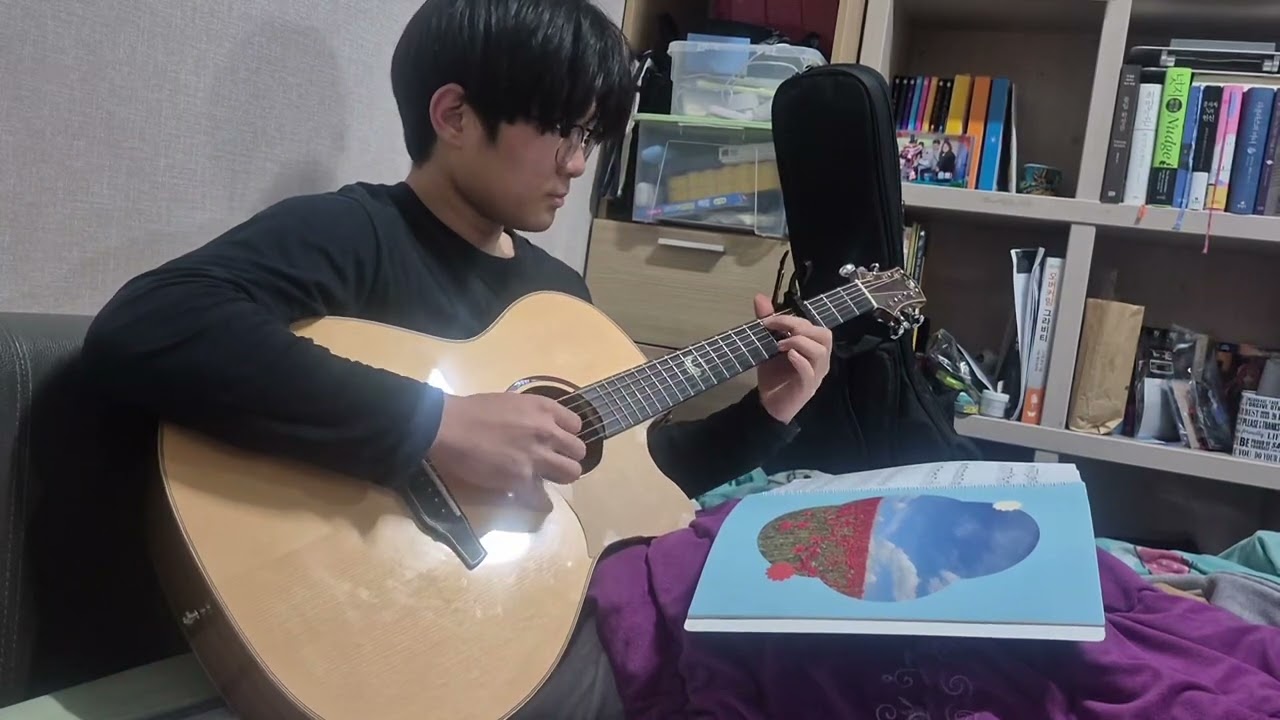플라워 댄스 연습