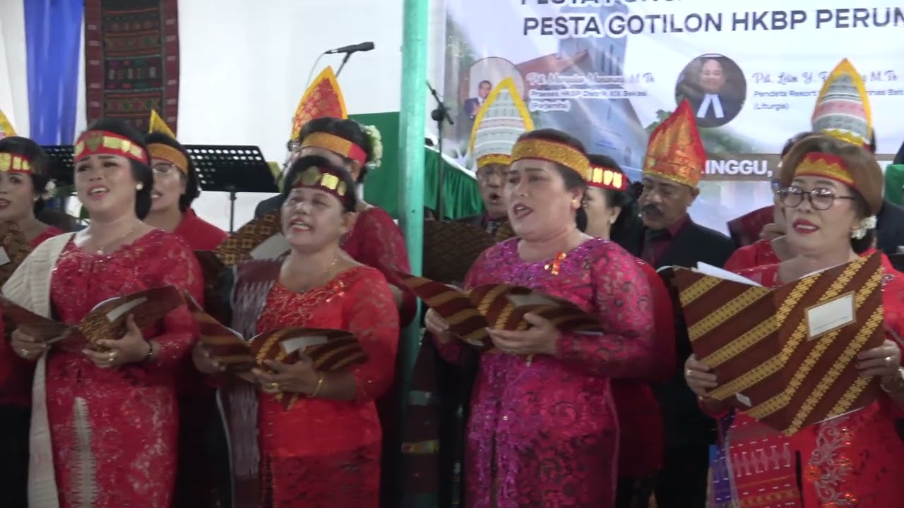 Tuhan Sai Asi Roham Di Hami! Koor Gabungan HKBP Perumnas Batu Onom Siantar