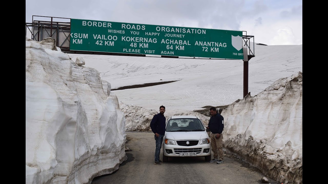 Drive to #SinthanTop from Kishtwar, Jammu & Kashmir | mykishtwar.com