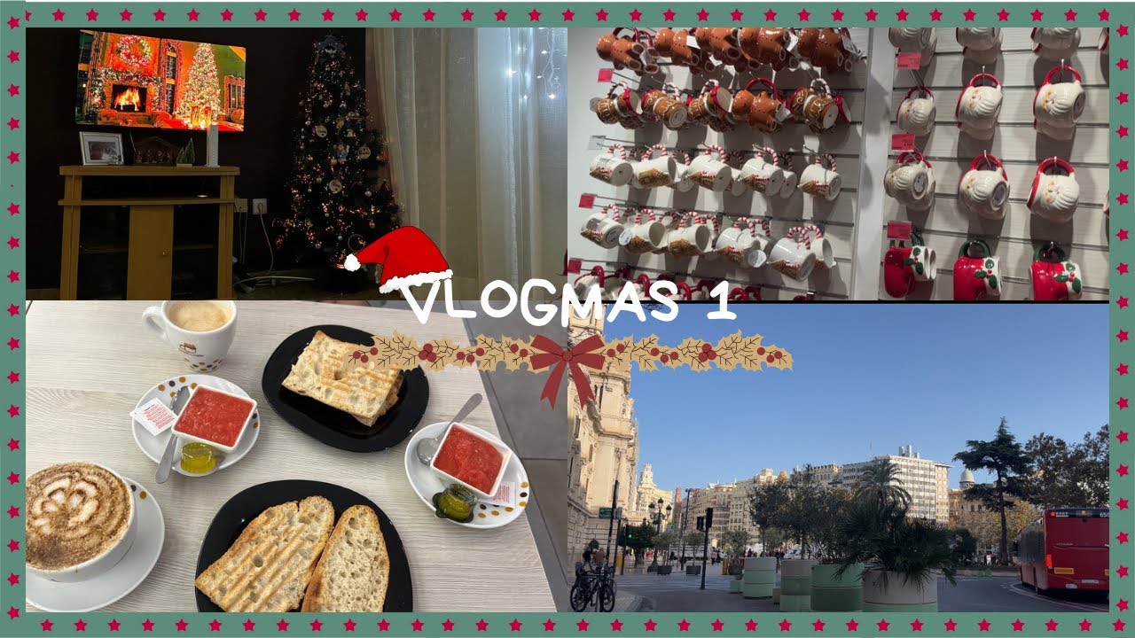 VLOGMAS 1 (HAUL, MONTANDO EL ÁRBOL & GRWM)