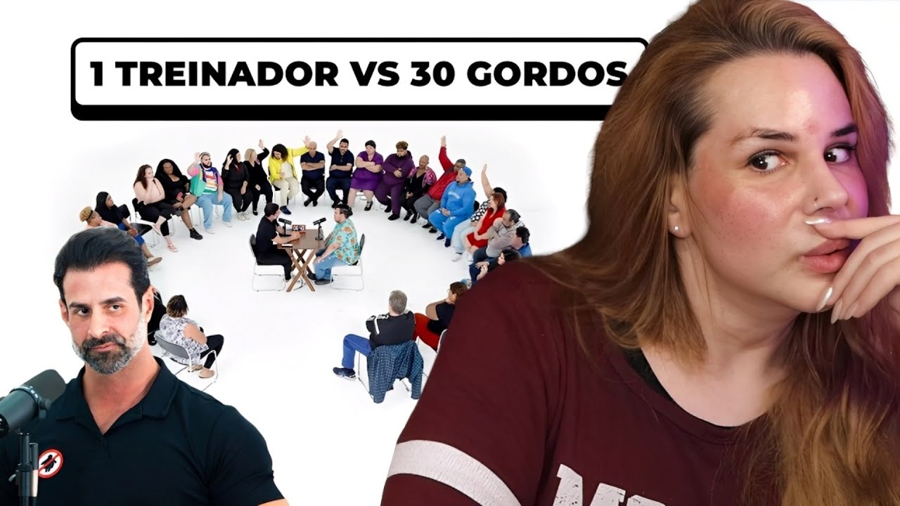 Wanessa Wolf reagindo 1 TREINADOR VS 30 GORDOS | FT. GUTO GALAMBA