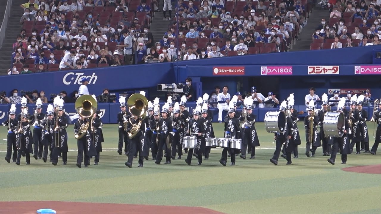 東邦学園マーチングバンドが3年ぶりにドームに登場！迫力の生演奏！ (2022/08/21)
