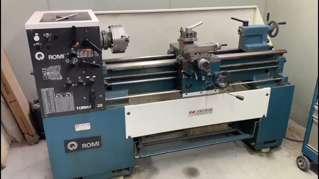 OPX012204 TORNO MECÂNICO ROMI - TORMAX 20 - 325 X 1000MM