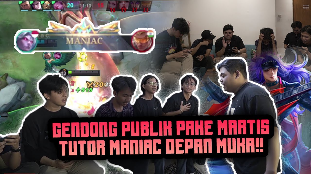 NGAJAK MABAR ANAK TONGKRONGAN ?! KAGET MEREKA GW GENDONG PAKE MARTIS !!