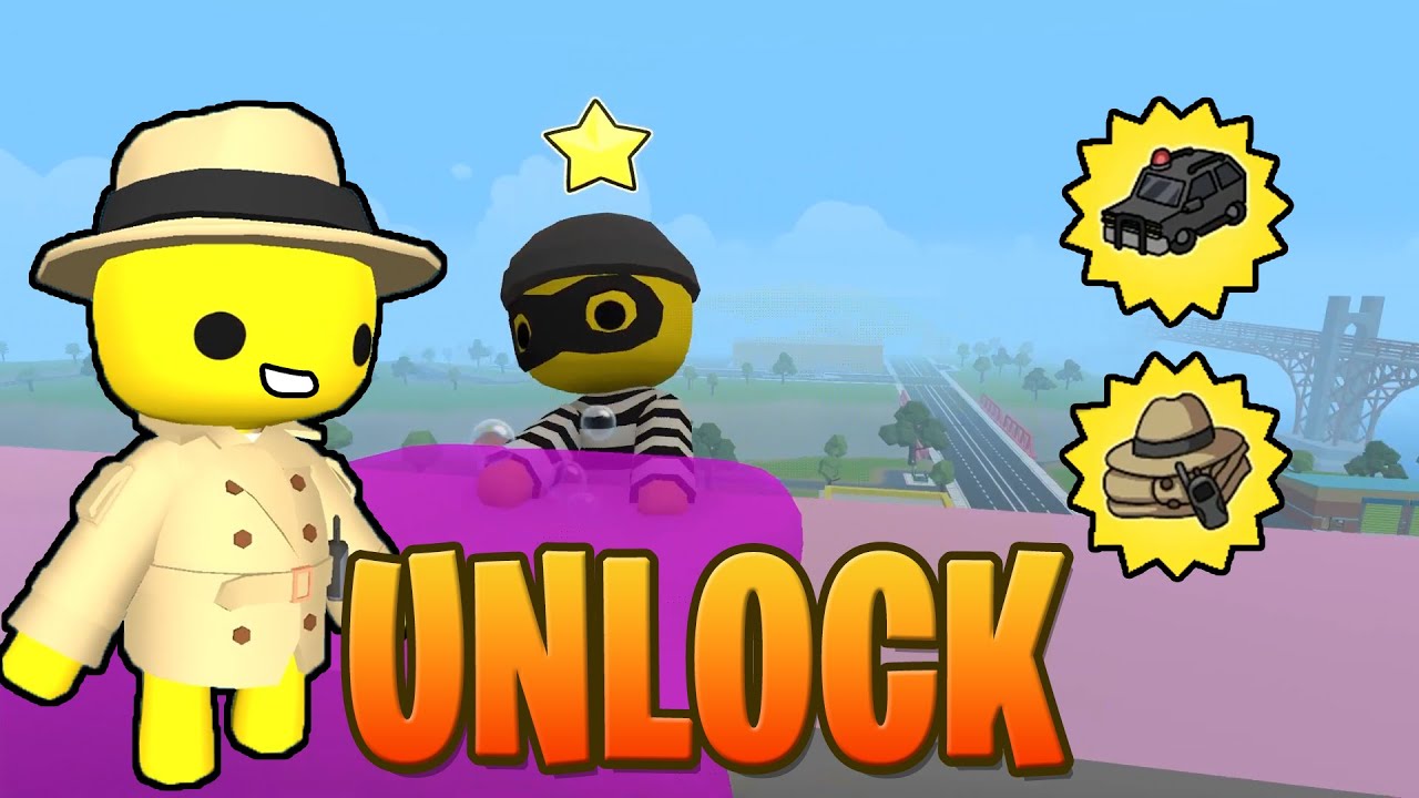 DETECTIVE 4:  Strange Splodges | Secret Service Car + Detective Outfit UNLOCK | Wobbly Life