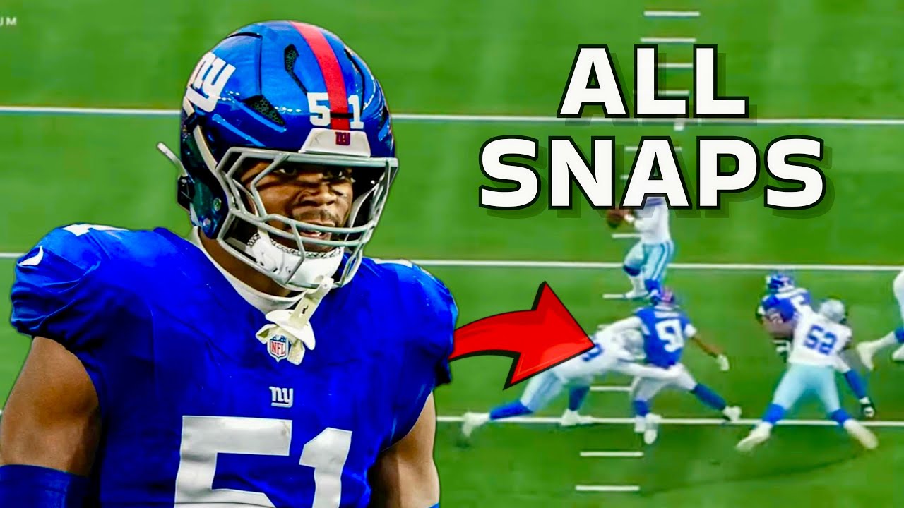 Abdul Carter Week 2 NFL Highlights | All Pass Rushes Vs Cowboys