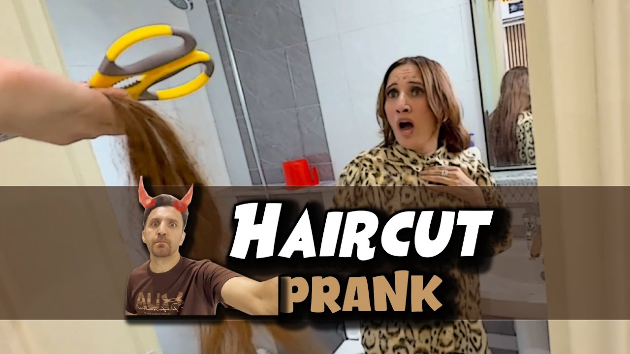 Haircut prank on wife (gets very emotional) | OZZY RAJA