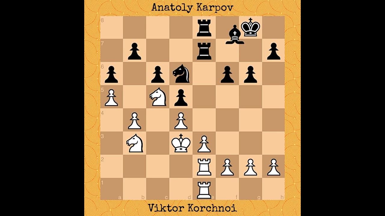 Viktor Korchnoi vs Anatoly Karpov | World Championship Match (1978)