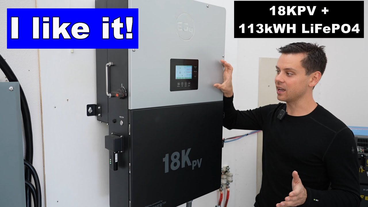 EG4 18KPV + 113 кВт·ч LiFePO4 = Автономное блаженство!