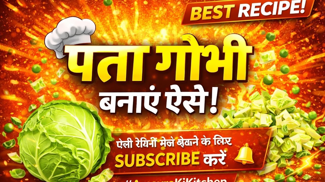 बिना काटे-छांटे पत्ता गोभी की वायरल सब्ज़ी 🔥 @MrBeast@mrindianhackershorts@CrazyXYZ@MRINDIANHACKER 