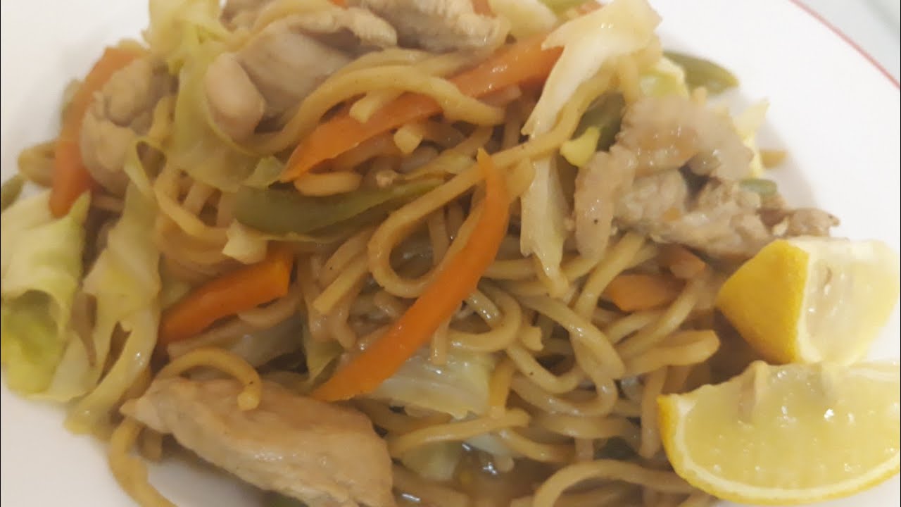 HOW TO COOK FILIPINO PANCIT CANTON/PINOY EASY RECIPE