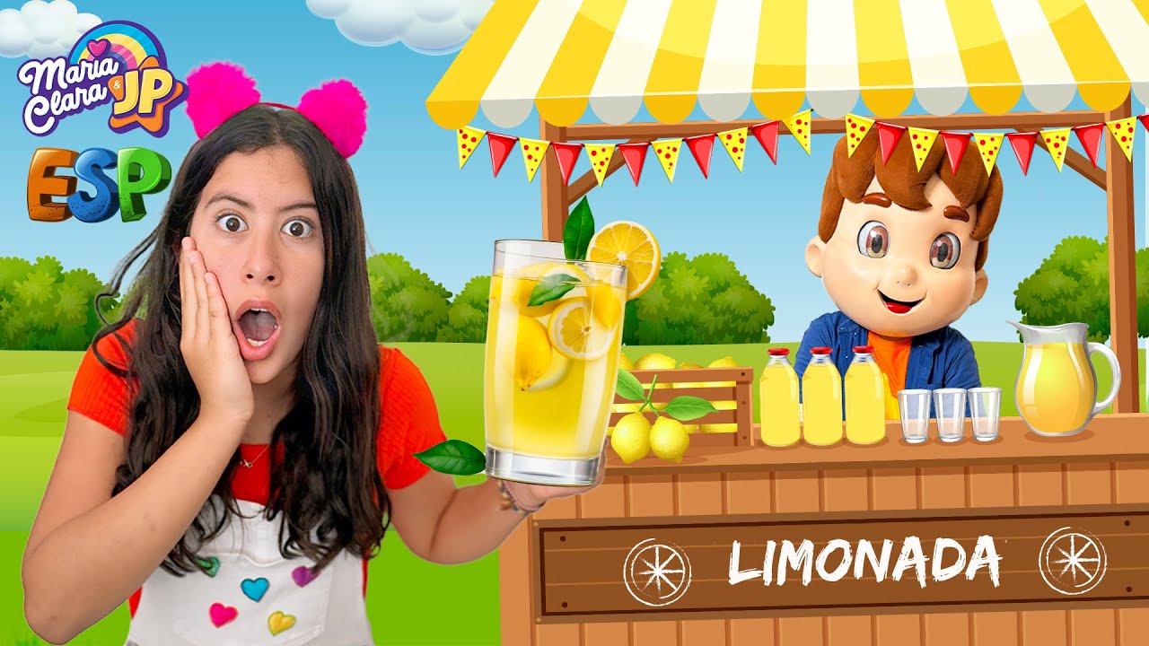 Maria Clara y JP montan un puesto de limonada y aprenden sobre inversiones 💰