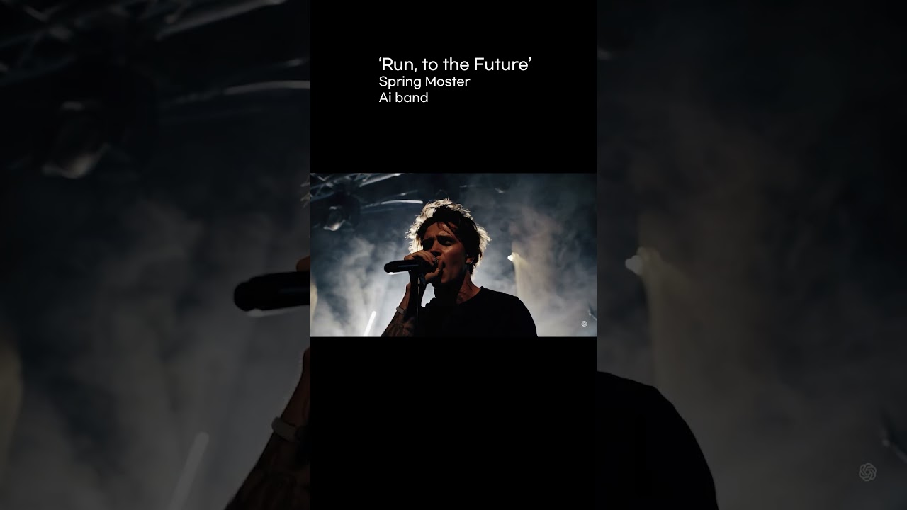 Run, to the Future - Spring Monster   #aiband #airockband #aimusicvideo #aimusic